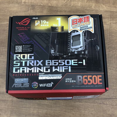 【宇都宮鶴田店】中古  ASUS ROG STRIX B650E-I GAMING WIFI(B650 AM5 mITX DDR5) 167325 