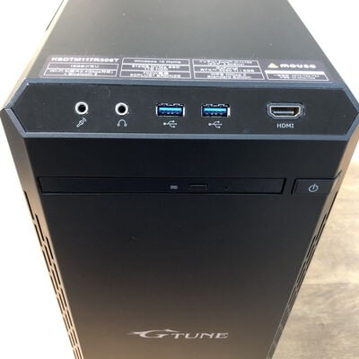 【姫路店】中古  G-Tune BTOパソコン(i7 11700/16GB/SSD512GB/HDD1TB/RTX3060Ti/W11H) 4740001118 