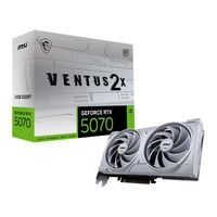 MSI  GeForce RTX 5070 12G VENTUS 2X OC WHITE (GeForce RTX 5070 12GB) 