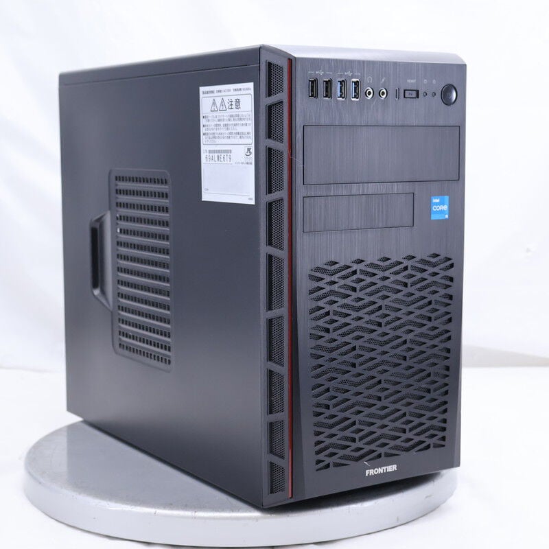 中古 インバースネット FRONTIER(Intel Core i5 12400F/16GB DDR4 (PC4