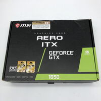 中古  MSI GeForce GTX 1650 AERO ITX 4G OC(GTX1650 4G GDR5) 139574 