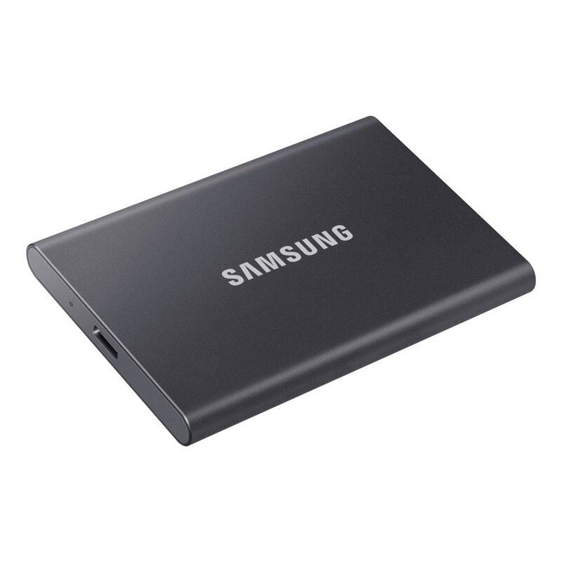【新品未使用】SAMSUNG MU-PC1T0T-IT/A グレーSSD 1TB サムスン(SSD) [2024年モデル] Portable SSD T7 [グレー] 1TB MU