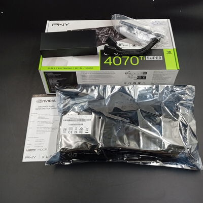 【大須店】中古  PNY　GeForce RTX 4070 Ti SUPER VERTO OC 16GB 3120022845 