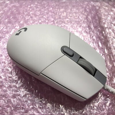 【宮崎恒久店】中古  Logicool G203 LIGHTSYNC Gaming Mouse G203-WH 5160000812 