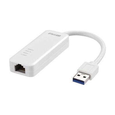 BUFFALO  LUA4-U3-AGTE-WH (USB3.0 有線LANアダプタ ホワイト) 