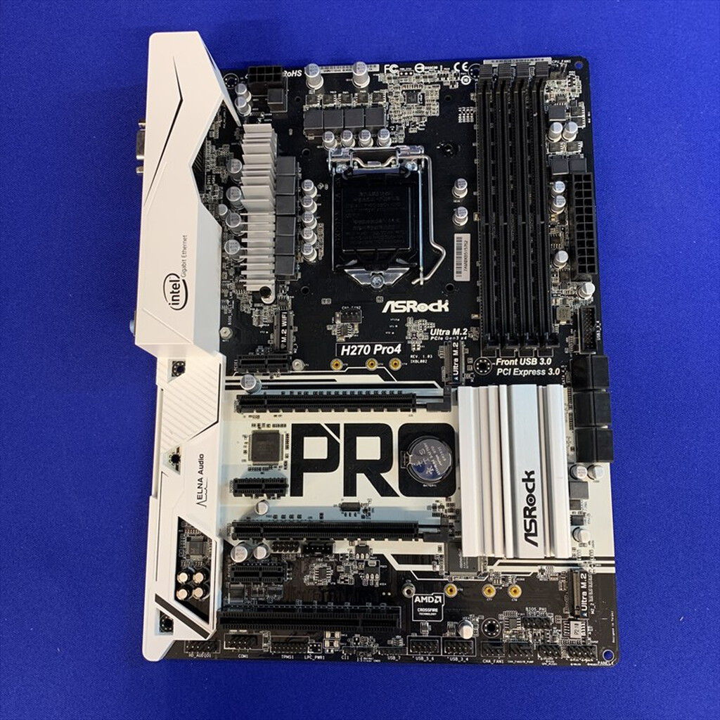 中古 ASRock H270 Pro4 (H270 1151 ATX DDR4) 133216 （310450
