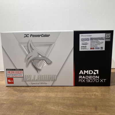 【富山本郷店】中古  PowerColor RX9070XT 16G-L/OC/WHITE (RX9070XT 16GB) 188993 