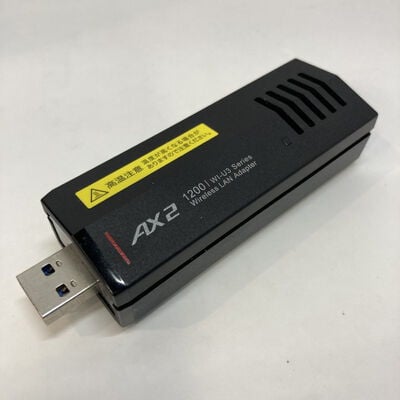 【博多店】中古  BUFFALO WI-U3-1200AX2I (11ax/n/a/g/b 無線LAN子機) 3250005047 