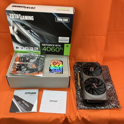 【なんば店】中古  ZOTAC ZT-D40610E-10M(RTX4060Ti 8G Twin Edge) 175557 