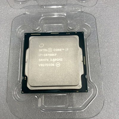 【新潟店】中古  INTEL Core i7 10700KF (1200/3.8G/16M/C8/16) 142716 