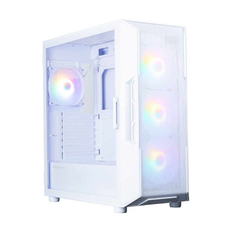 ZALMAN 【アウトレット】 i3 NEO V2 White (ATX ガラス ホワイト