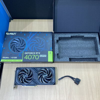 【甲府飯田店】中古  Palit NED407S019K9-1043D (RTX4070 SUPER 12GB) 163398【8/14価格改定!】 
