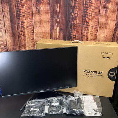 【富士青葉店】中古  Viewsonic VX2728J-2K-72 (27"W 2H1DP 180Hz WQHD) 5070001440 