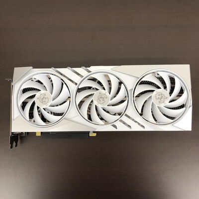 【長野稲里店】中古  MSI GeForce RTX 4070 Ti SUPER 16G GAMING X SLIM WHITE (RTX4070Ti SUPER 16GB) 5110000868 