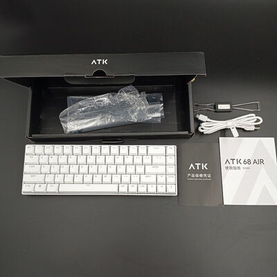 【大須店】中古  ATK VXE ATK68 AIR L版 WHITE(RED 2.0) 3120022126 