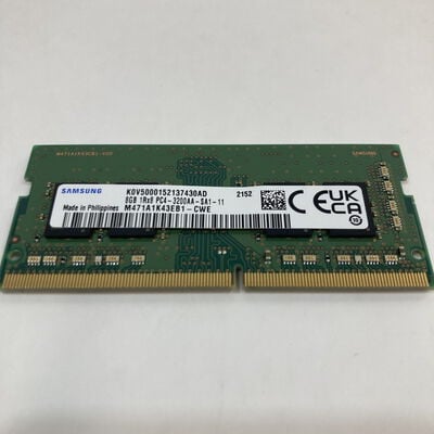 【神戸・三宮店】中古  PC4-25600 8GB ノート用(DDR4-3200) 158771 