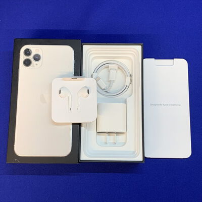 【横浜駅前店】中古  【docomo】 Apple iPhone11 Pro Max 6.5インチ 256GB (シルバー) MWHK2J/A 140695 