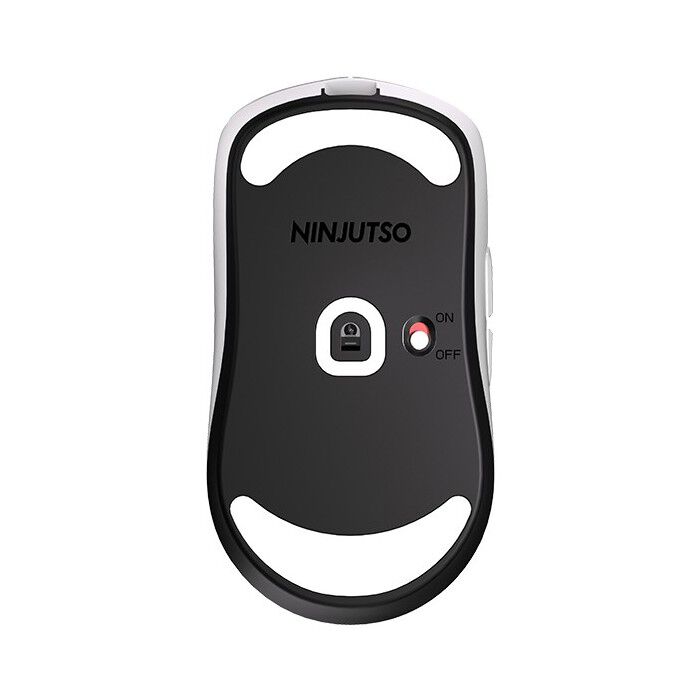 Ninjutso Sora V2 Wireless Gaming Mouse White (nj-sora-v2