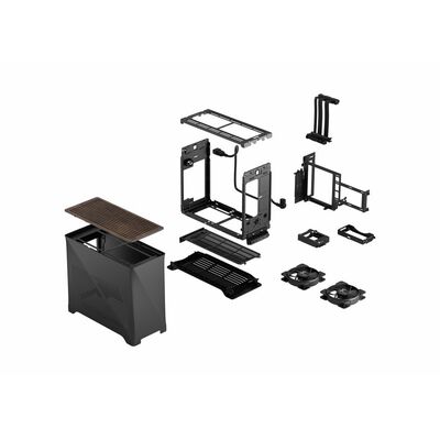 Fractal Design  Era 2 Charcoal Gray FD-C-ERA2N-02 (mini-ITX チャコールグレー) 