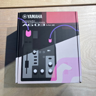 【鹿児島店】中古  AG03MK2 ライブストリーミングミキサー【ブラック】 4700000566 