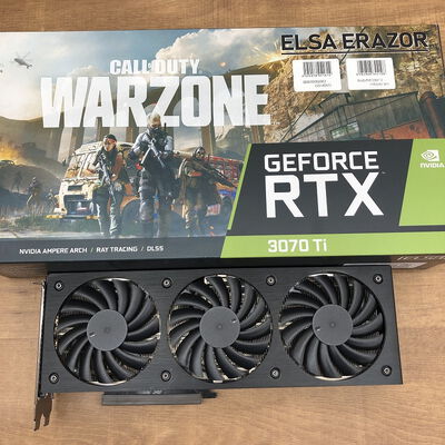 【宇都宮鶴田店】中古  ELSA GeForce RTX3070 Ti ERAZOR 5280000830 