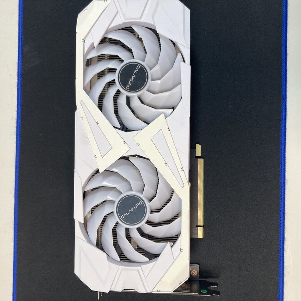 中古 【LHR版】玄人志向 GK-RTX3060Ti-E8GB/WHITE/LHR (3060Ti 8GB