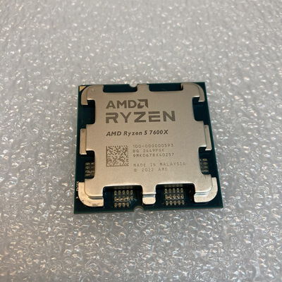 【京都店】中古  AMD Ryzen 5 7600X (AM5/4.7GHz/38M/C6/T12/105W 152464 