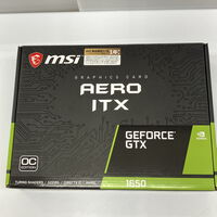 中古  MSI GeForce GTX 1650 AERO ITX 4G OC(GTX1650 4G GDR5) 139574 