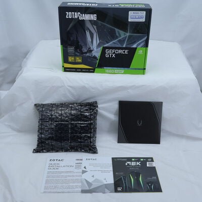 【通販センター】中古  ZOTAC ZT-T16620F-10L (GTX1660 SUPER Twin Fan) 141210 