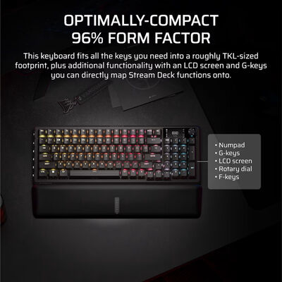 Corsair  VANGUARD 96 WIRELESS CHR-91F901E-JP (ワイヤレス ブラック) 