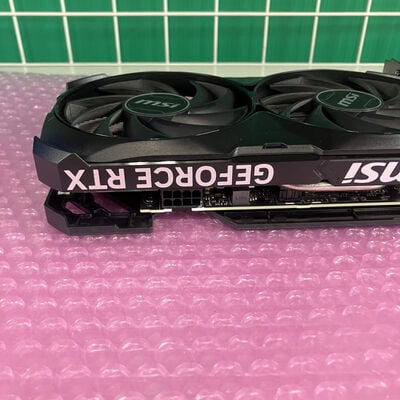 【大宮店】中古  MSI GeForce RTX 4060 Ti VENTUS 2X BLACK 8G (RTX4060Ti 8GB) 1250007504 