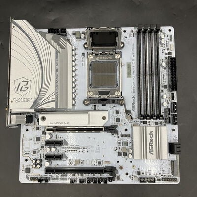 【熊本浜線店】中古  ASRock B650M PG Riptide WiFi White(B650 AM5 mATX) 168307 