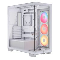 Corsair  3500X LX-R RGB iCUE LINK White CC-9011325-WW (E-ATX ガラス ホワイト) 