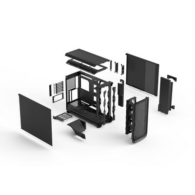 Fractal Design  Meshify 3 XL Black Solid FD-C-MES3X-01 (E-ATX ブラック) 