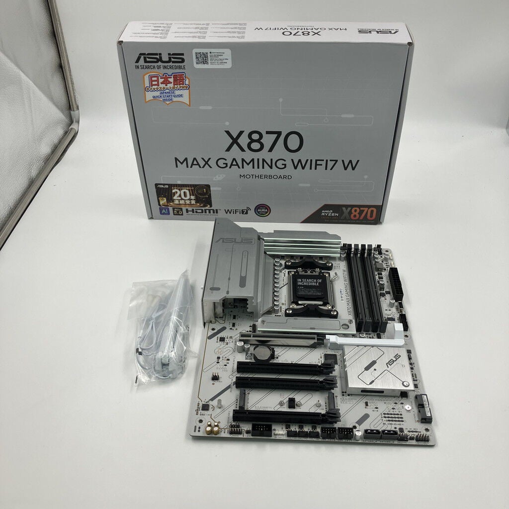 【新品・未使用品】ASUS X870 MAX GAMING WIFI 7 X870 MAX GAMING WIFI7 W｜Motherboards｜ASUS USA