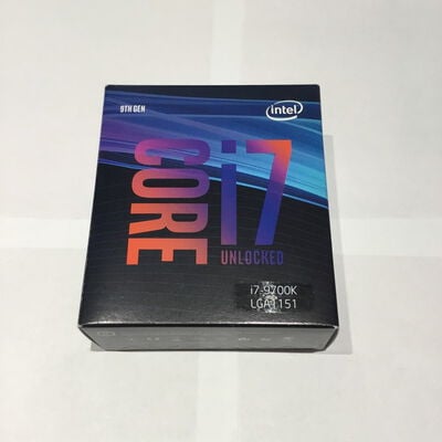 【松山環状枝松店】中古  INTEL Core i7 9700K (1151/3.60GHz/12M/C8/T8) 138481 