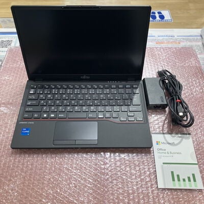 【宮崎恒久店】中古  FUJITSU LIFEBOOK U6312/K (INTEL Core i5 1245U /16GB/SSD256GB/-/オンボード/13.3/1920x1080/Wi-Fi/WEBCAM/W11H64/MicrosoftOffice H&B 2024付) 181332 