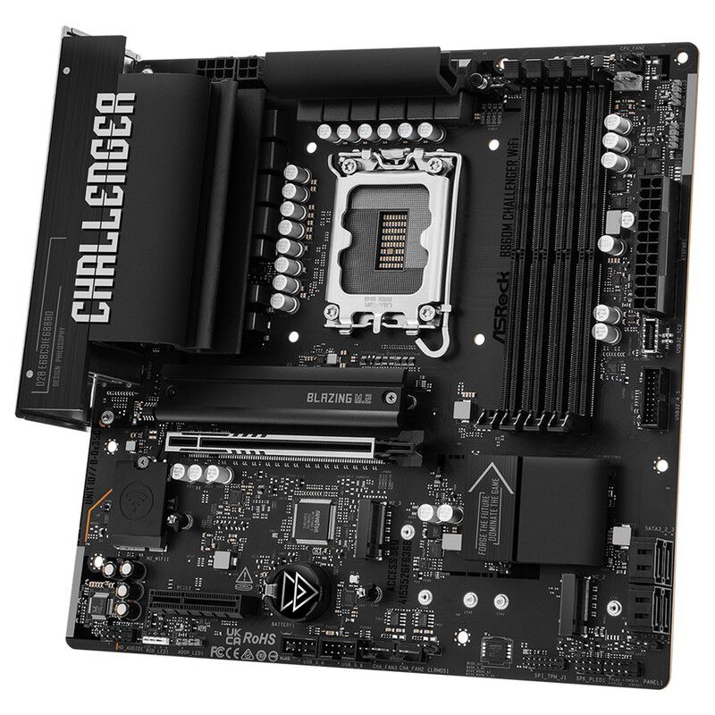 ASRock B860M Challenger WiFi (B860 1851 MicroATX ブラック
