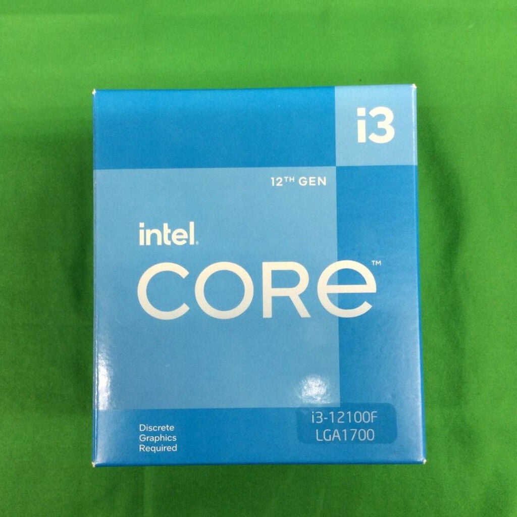 中古 INTEL Core i3 12100F (1700/3.3G/12M/C4/T8) 148617 （371906