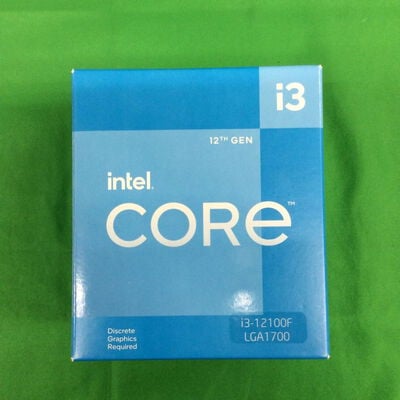 【川崎店】中古  INTEL Core i3 12100F  (1700/3.3G/12M/C4/T8) 148617 