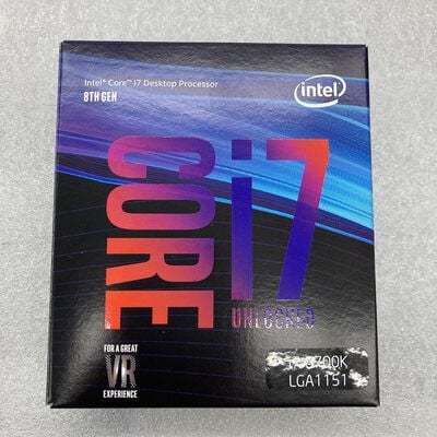【京都店】中古  INTEL Core i7 8700K (1151/3.70GHz/12M/C6/T12) 136197 