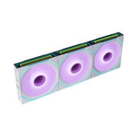 Lian-Li  UNI FAN SL-INF FLEX WT 12SLIN1F3W (120mm ARGB ホワイト 3個パック) 