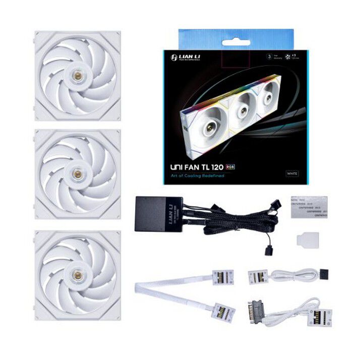 Lian-Li UNI FAN TL 120 WT 3Pack UF-TL120-3W (3個パック