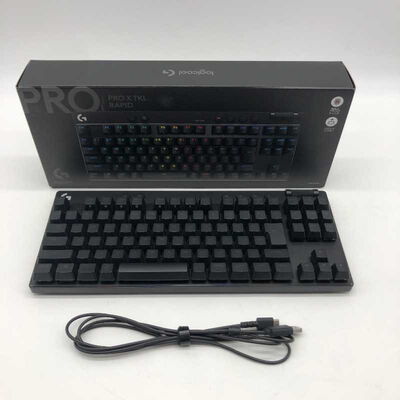 【郡山安積店】中古  logicool PROX TKL RAPID G-PKB-TKL-RTBKd(有線ｹﾞｰﾐﾝｸﾞｷｰﾎﾞｰﾄﾞ) 4640003318 