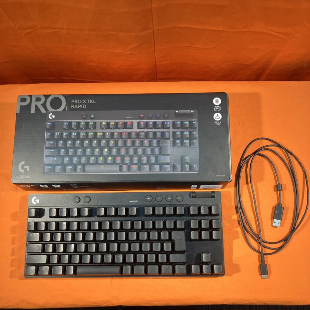 中古 Logicool PRO X TKL RAPID G-PKB-TKL-RTBKd 3280022076 （321194