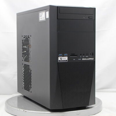 【通販センター】中古  THIRDWAVE GALLERIA KTM(Intel Core i7 8700/16GB DDR4 (PC4)/SSD500GB/DVDマルチ/NVIDIA GeForce RTX 2060 6GB/W11H64 MAR) 199041 