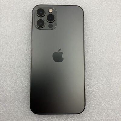 【新潟店】中古  【SIMロック解除済み】【SoftBank】Apple iPhone12 Pro 6.1インチ 128GB (グラファイト) MGM53J/A 155592 