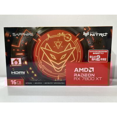 【富山本郷店】中古  SAPPHIRE 11330-01-20G NITRO+ RX7800XT GAMING OC (RX7800XT 16GB) 162727 