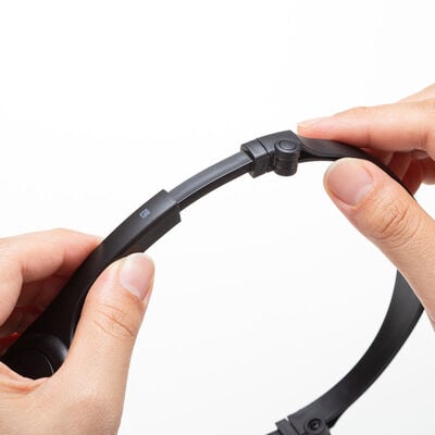 サンワサプライ  MM-HS407BK (4極対応ヘッドセット) 