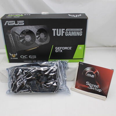 【通販センター】中古  ASUS TUF-GTX1660S-O6G-GAMING（GTX1660SUPER 6GB） 3480040208 